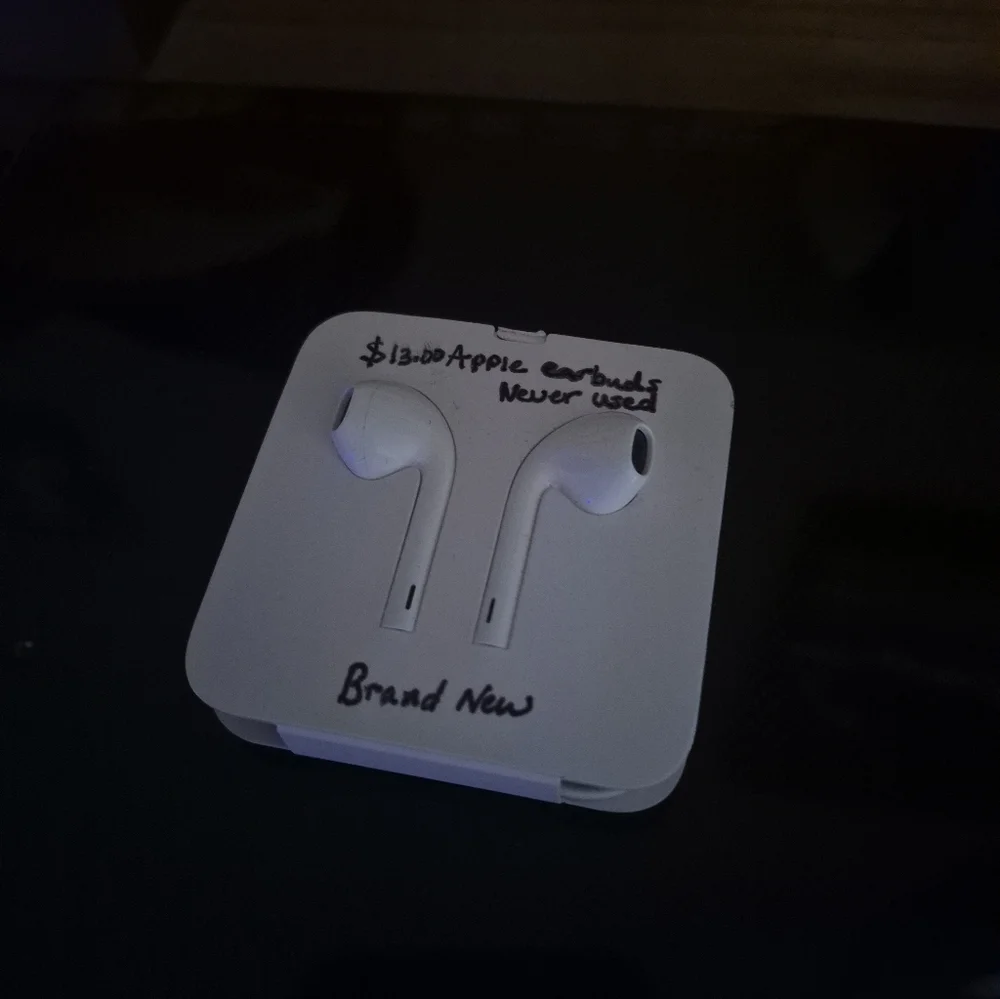 Apple White Earbud Headphones